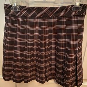 Sunday Best Plaid Mini Skirt